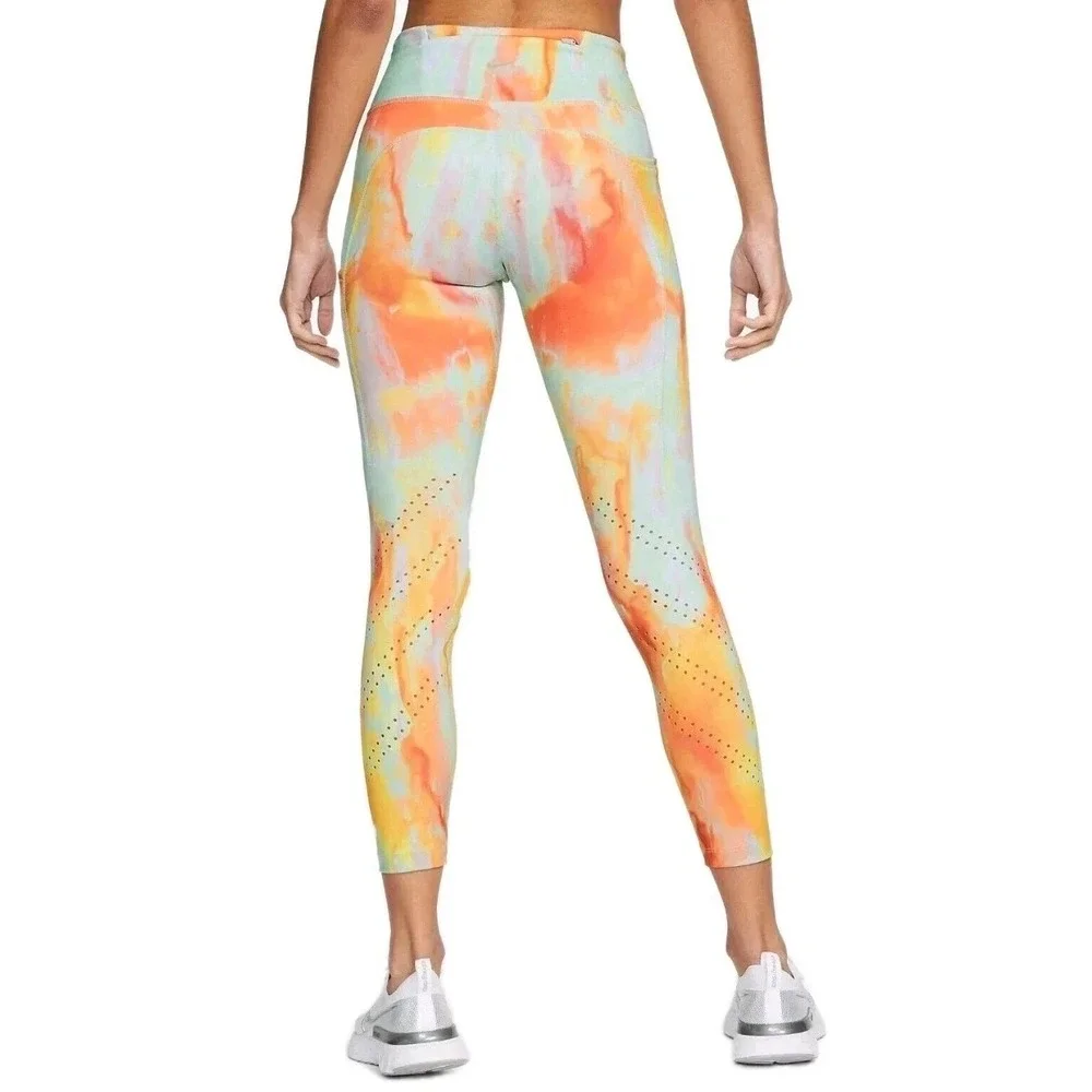 Nike Dri-Fit Women's Epic Luxe Mid-Rise‎ 7/8 Running Leggings Size Small $110